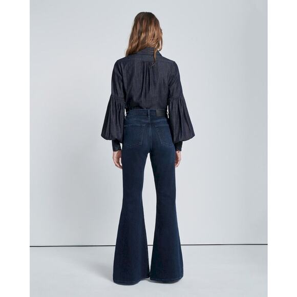 7 for All Mankind Megaflare Denim Jeans - Picture 3 of 3